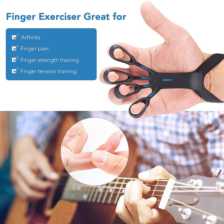 Silicone Grip Finger Exercise Stretcher - Rehabilitation Training To Relieve Pain - FZ ALLURES