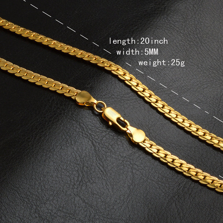 Gold-plated necklace - FZ ALLURES