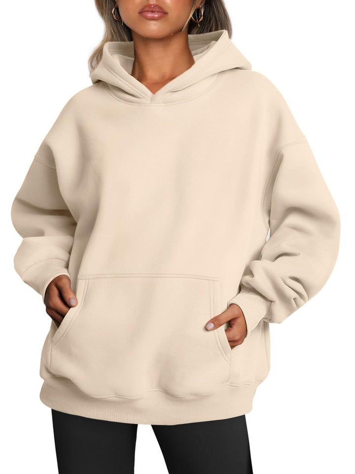 Fashionable and Simple Women's Oversized Hoodies - Winter Fall Outfits Sports Clothes - FZ ALLURES