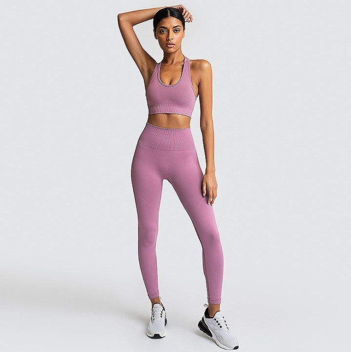 Seamless, Comfortable and Elite Gym Set - Woman Sportswear - FZ ALLURES