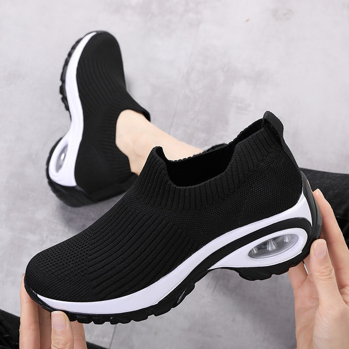 Sneakers Women Air Cushion Mesh Breathable Running/Walking Sports Shoes - FZ ALLURES