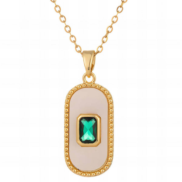 18K GOLD PLATED SS "Aurora Elegance" Necklace - FZ ALLURES