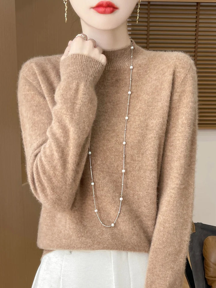 Golden Autumn Winter Sweater