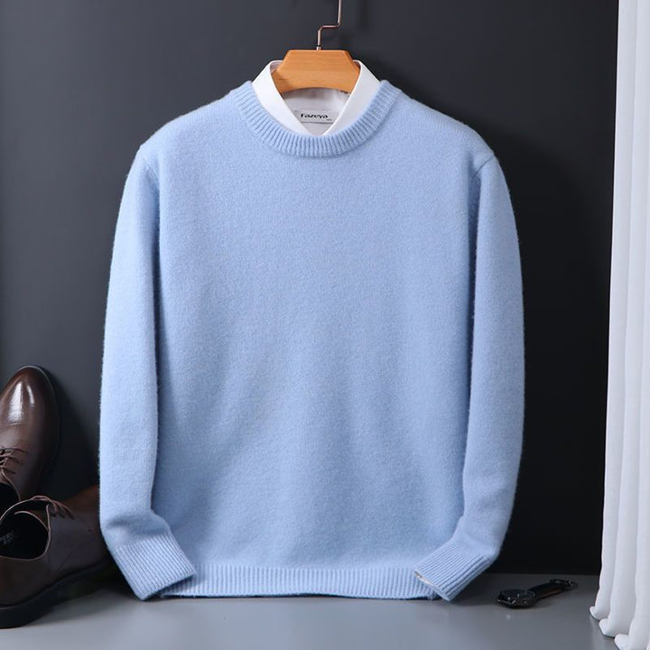 Soft and Skin Friendly, Round Neck Sweater, Loose Oversized Knit Sweater - FZ ALLURES