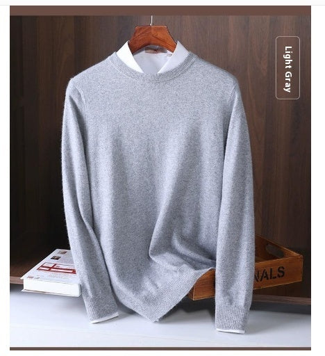 Soft and Skin Friendly, Round Neck Sweater, Loose Oversized Knit Sweater - FZ ALLURES